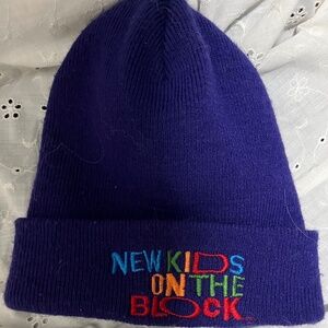 Rare limited edition  Vintage New  Kids  on the Block toque hat  unisex